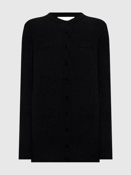 Кардиган Inda з фактурним візерунком Lisa Yang чорний