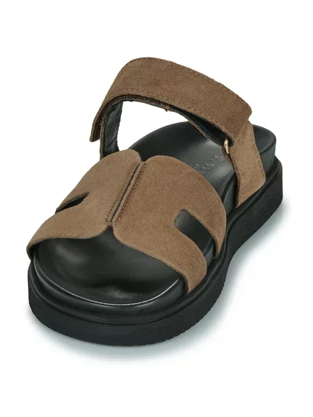 Pantofi Pavement din piele de căprioară bej