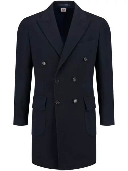 Dvouřadý kabát Borrelli modrý