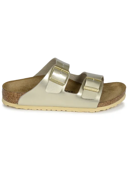 Šľapky BIRKENSTOCK Arizona BF Narrow electric metallic gold