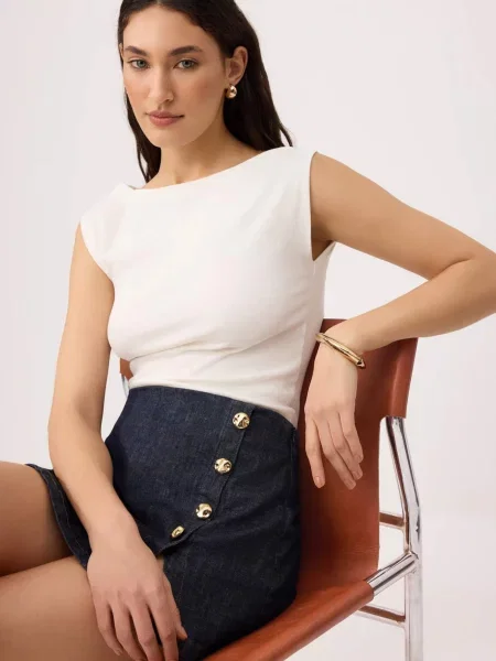 Trendyol Top ecru