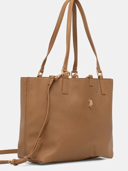 Rucsac U.s. Polo Assn. din piele maro