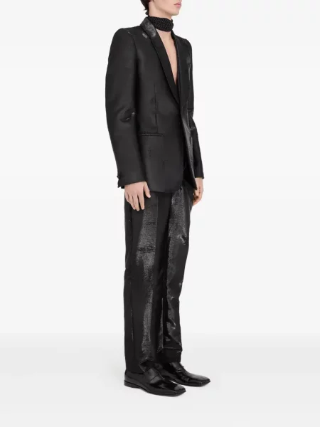 Pantaloni Mm6 Maison Margiela negru