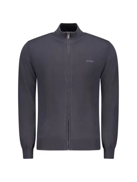 Cardigan Guess de lână albastru