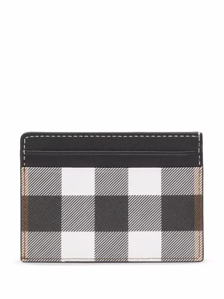 Pledas raštuotas piniginė Burberry ruda