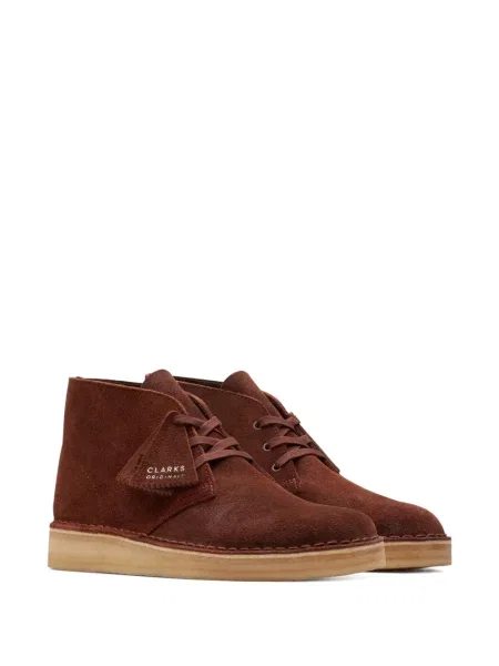 Пустинни ботуши Clarks Originals червено