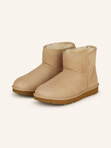 Ugg Botki Classic Mini Ii beige beżowe
