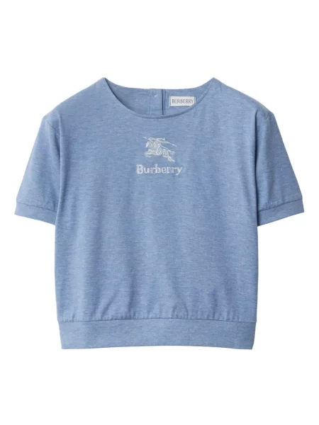 Geacă cămașă Ombre Clothing cu broderie albastru