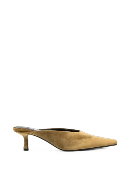 Papuci tip mules Senso galben