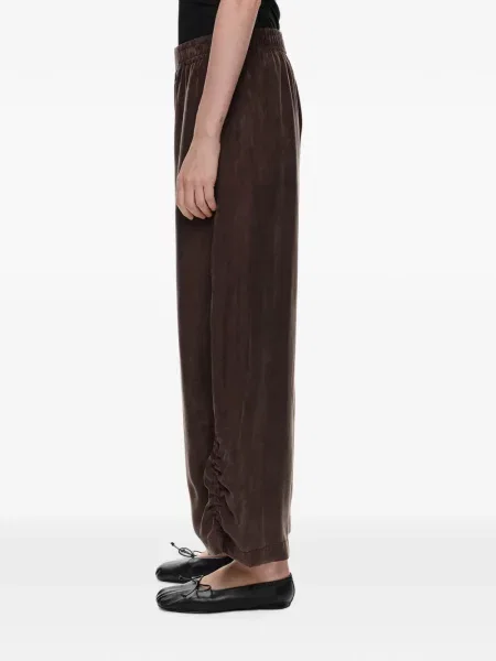 Pantaloni de jogging Bimba Y Lola cu volane maro