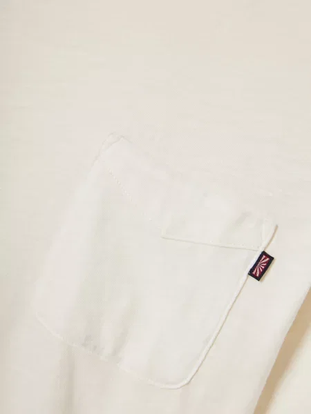 Funky Buddha Tricou murdar alb