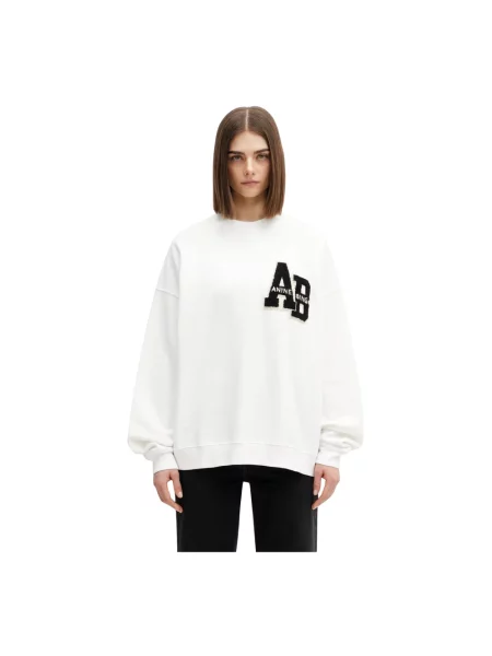 Anine Bing Miles bluza oversize biała