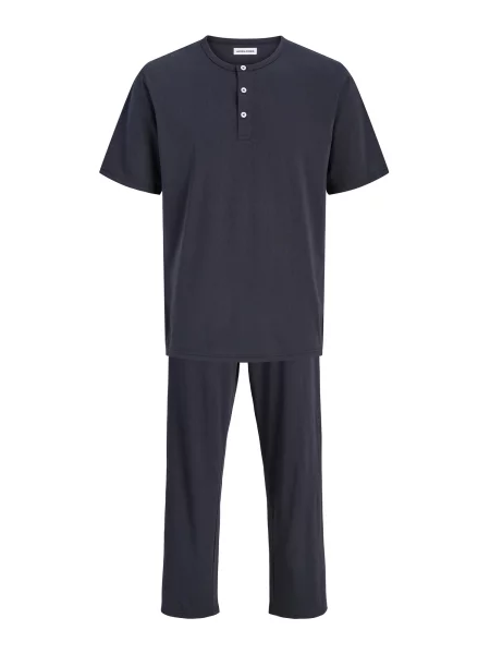 JACK & JONES Pijama lungă JACOTTO marin albastru