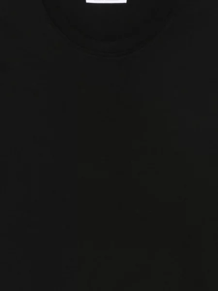 Tricou Gran Sasso cu decolteu rotund negru