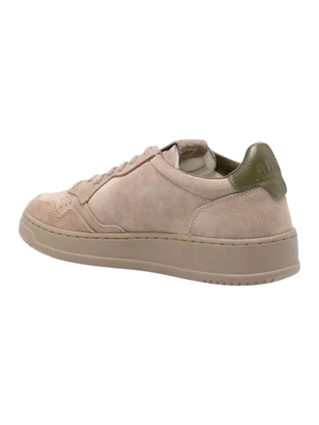 Sneakersy Autry brązowe