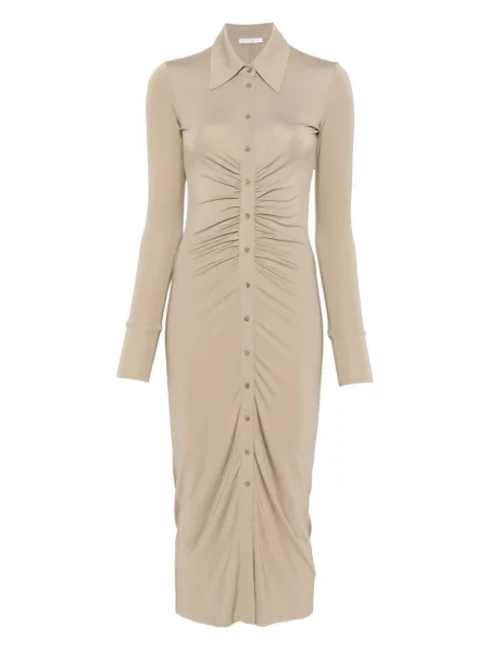 Sukienka midi Patrizia Pepe drapowana do kolan garniturowa