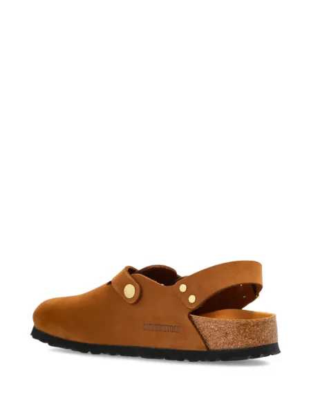 Saboți Birkenstock slingback maro