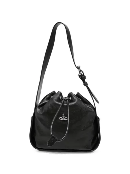 Geantă Vivienne Westwood din piele negru