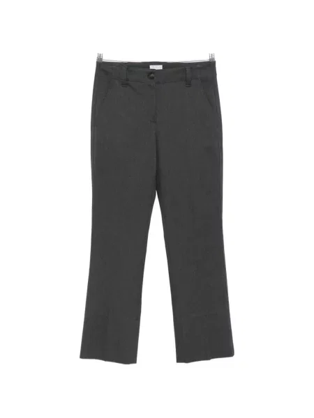 Pantaloni Brunello Cucinelli evazate gri