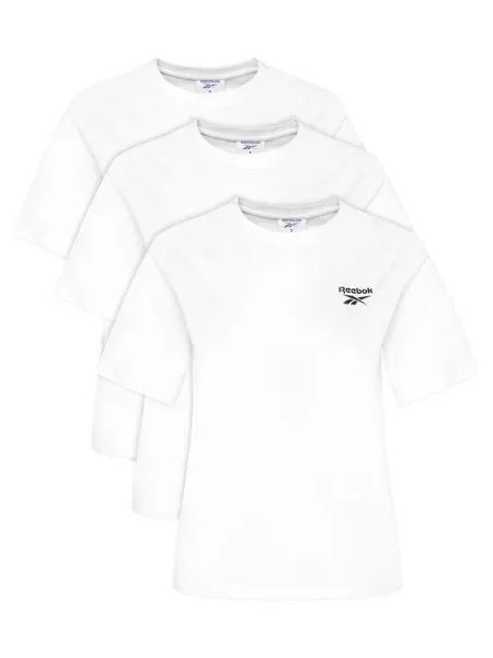 Reebok Set od 3 majice bijela