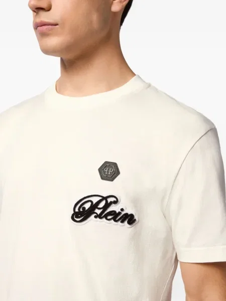 Tricou Philipp Plein alb