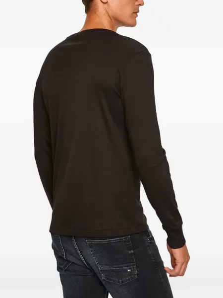 Tricou polo Polo Ralph Lauren cu autograf cu decolteu în V roșu