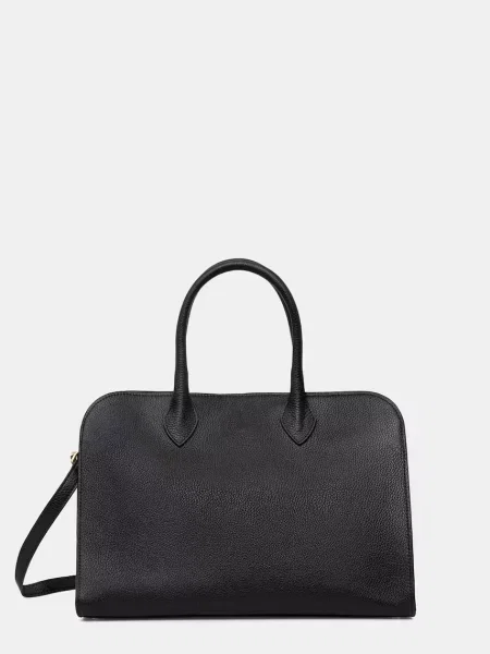 Answear.LAB geantă shopper pentru femei din piele negru