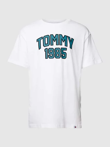 T-shirt z nadrukiem z logo Tommy Jeans