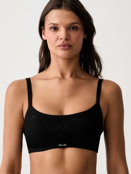 Calvin Klein Underwear podprsenka čierna