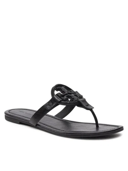 Papuci Tory Burch negru