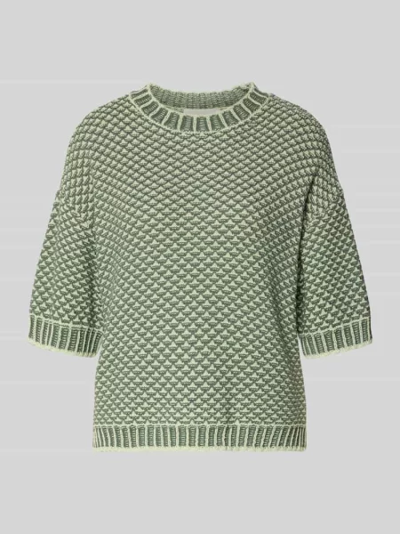Sweter z dzianiny z rękaw o dł. model Catina Pilla' Msch Copenhagen