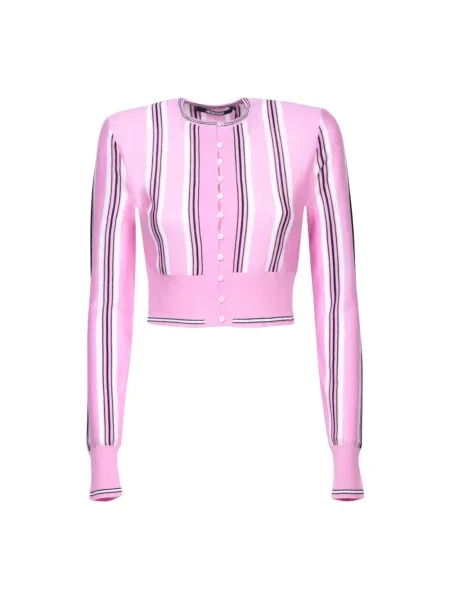 Kardigan Jacquemus wełniany różowy