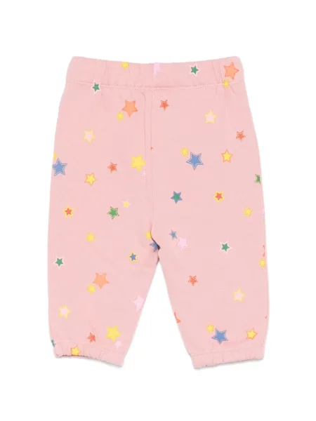 Dětské kalhoty Stella Mccartney růžové