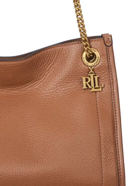 Lauren Ralph Lauren Torba za na rame BRDLY' smeđa