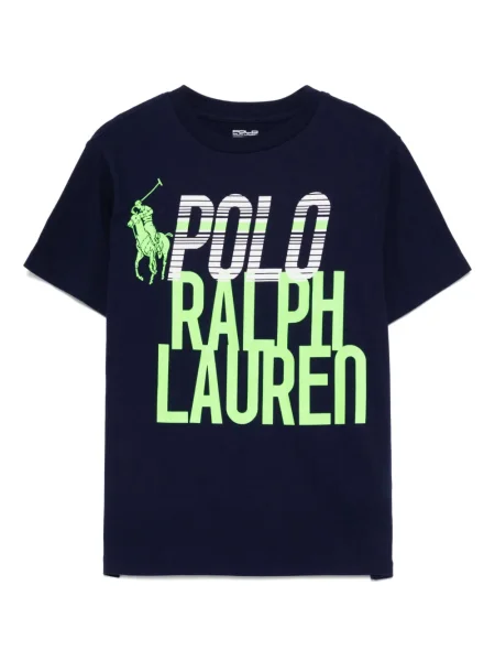 Koszulka polo dziecięca Polo Ralph Lauren niebieska
