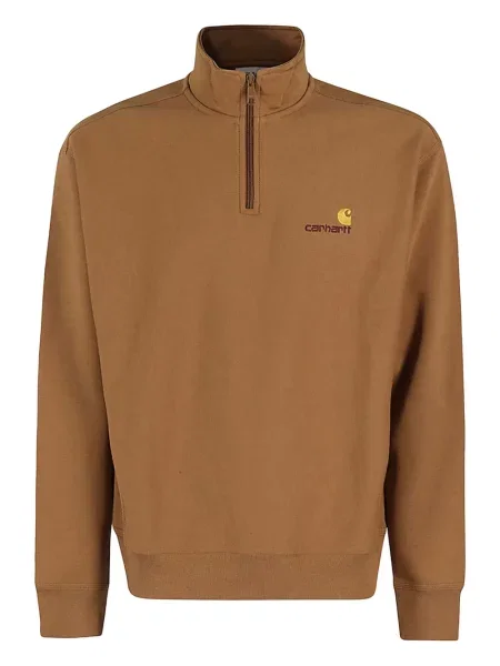 Hanorac cu fermoar Carhartt Wip maro