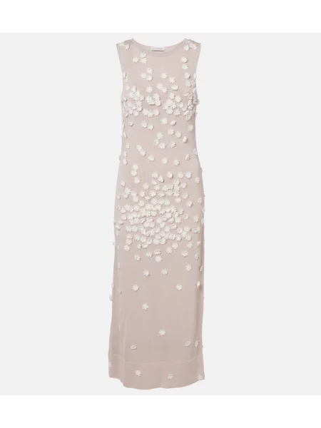 Rochie midi Altuzarra cu model floral roz