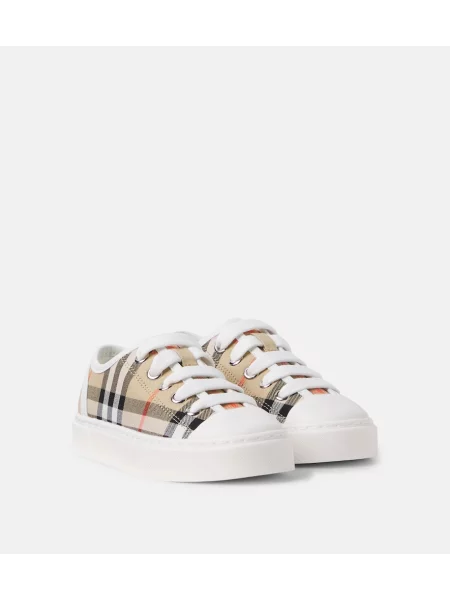 Gyerek sneaker Burberry bézs