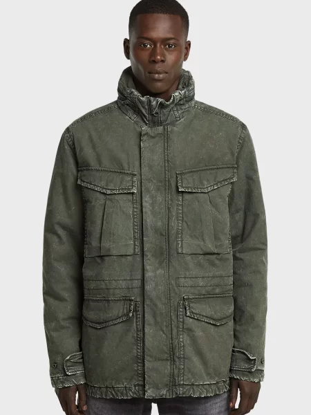 Джинсова куртка G-star Raw сіра