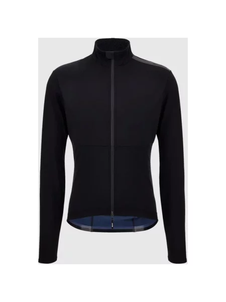 Kurtka wiatrówka Santini Windbloc Thermo krój slim S czarny
