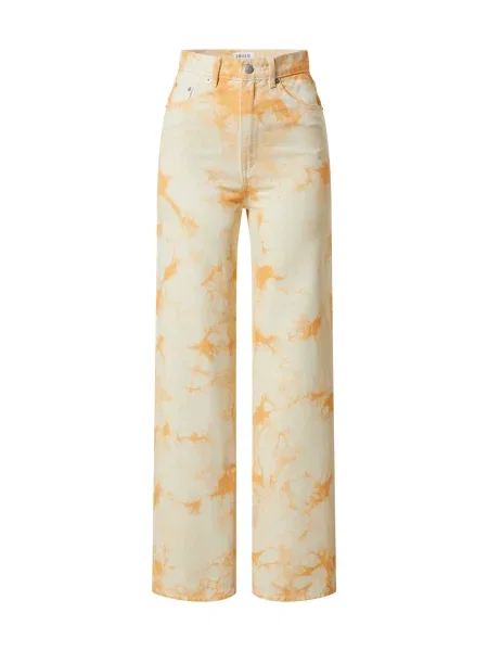 EDITED Jeans Avery portocaliu / deschis galben