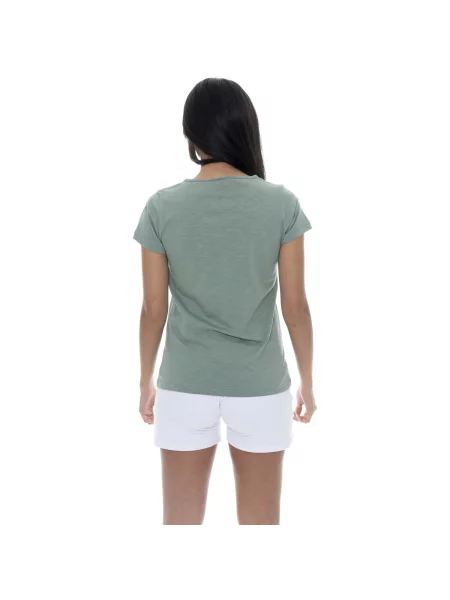 Scurt tricou Leone 1947 cu mâneci scurte verde