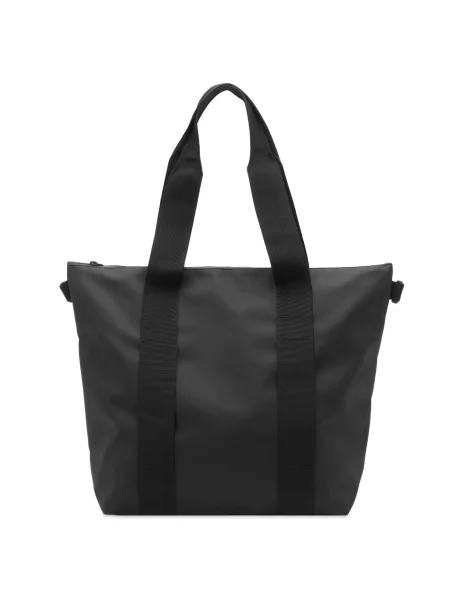 Rains Tote Bag Mini Black Unisex Plecaki i torby Rains Size: One size czarny