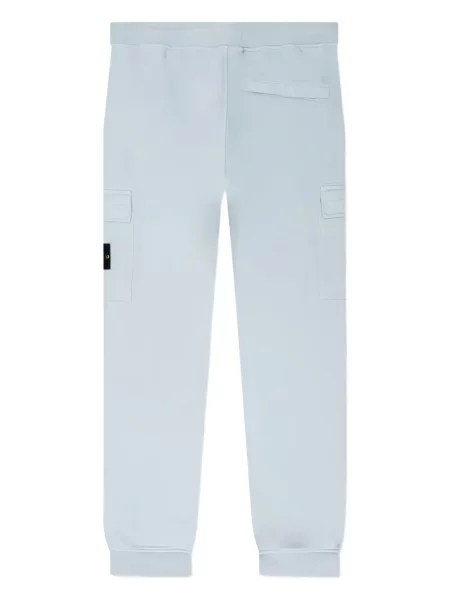 Pantaloni cargo Stone Island cu strasuri albastru