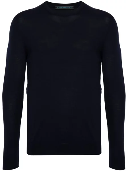 Pulover Kiton de lână albastru