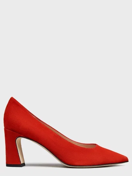 Полуботинки Status красные