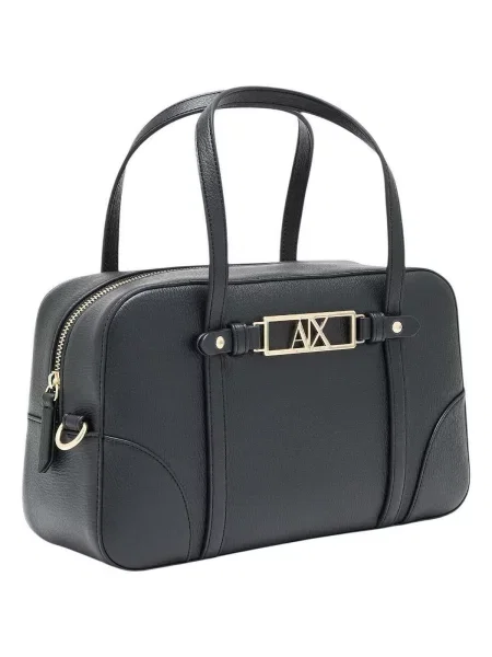 Crossbody kabelka Armani Exchange z ekologickej kože čierna