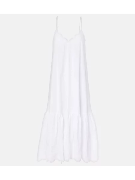 Obleka Juliet Dunn z obrobami modra