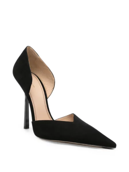 Pantofi cu toc Victoria Beckham din piele de căprioară negru