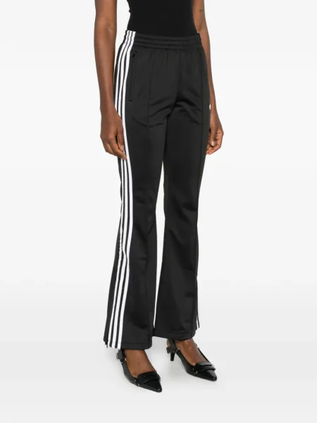 Pantaloni Adidas cu dungi negru